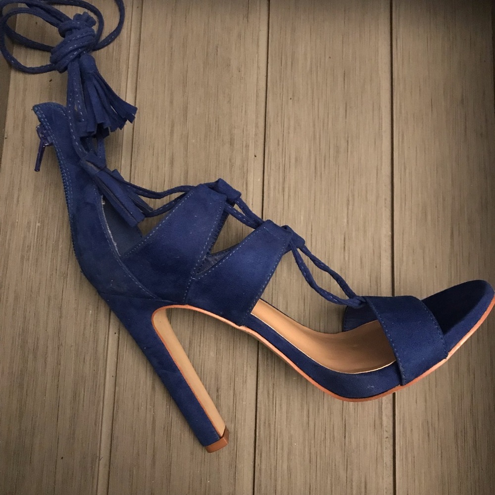 Beautiful blue heels